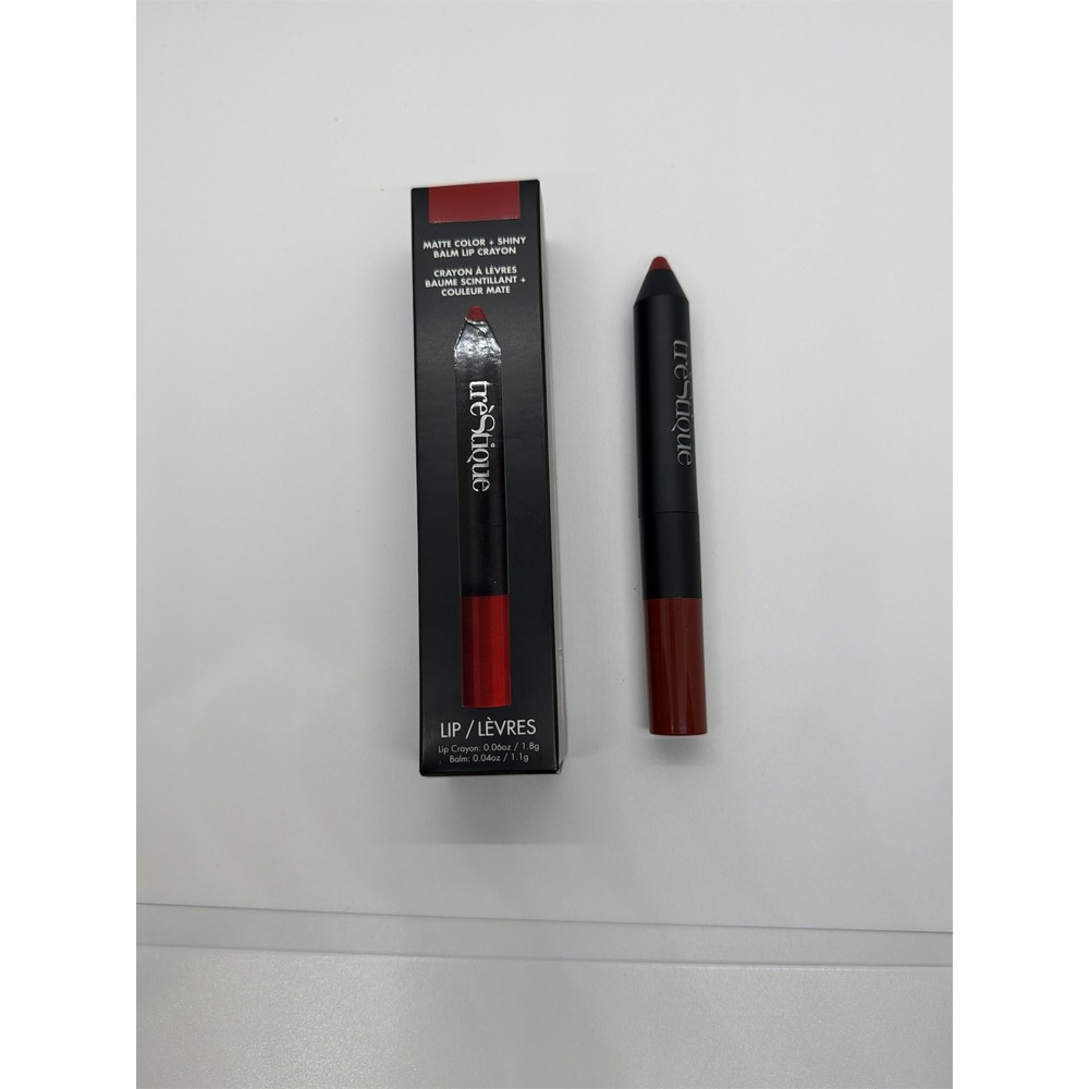 Trestique Refillable Matte Lip Color + Balm 2in1 TUSCAN WINE Lipstick New Boxed